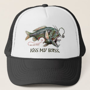 Casquette Embrassez ma perche délicieuse par des studios de