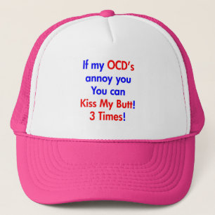 Casquette Embrassez mon bout ! 3 fois !