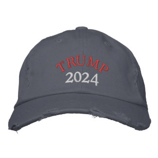 CASQUETTE EMBROIDEUR TRUMP 2024
