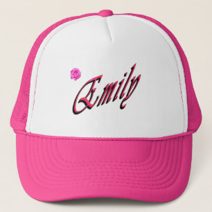 Casquette Emily, Nom, Logo,
