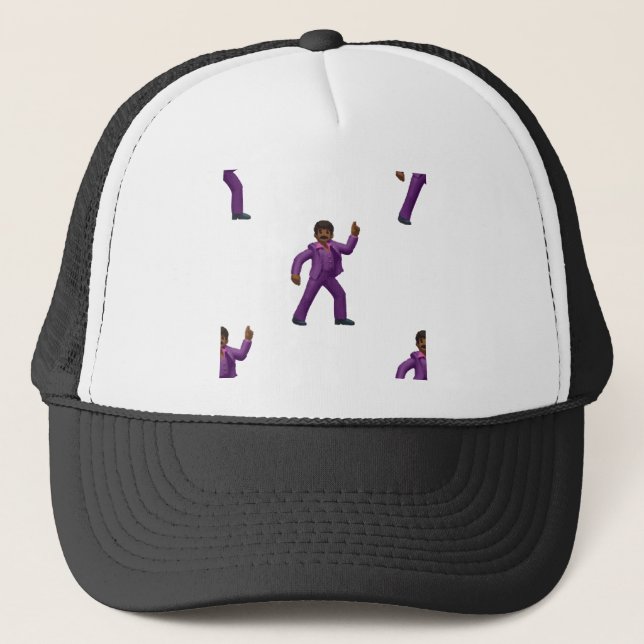 Casquette Emoji Dancing Man (Devant)
