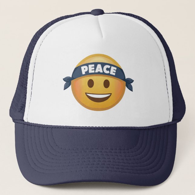 Casquette Emoji de la paix (Devant)