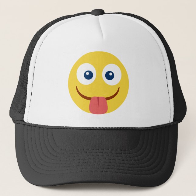 Casquette Emoji langue tirée (Devant)