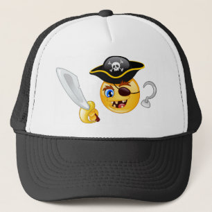 Casquette emoji pirate