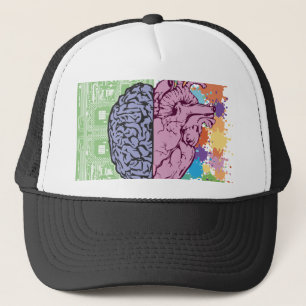 Casquette émotion du coeur cérébral