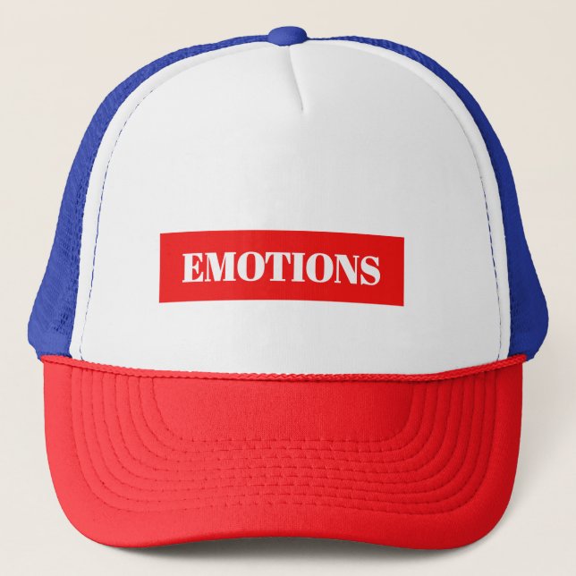 Casquette Émotions (Devant)