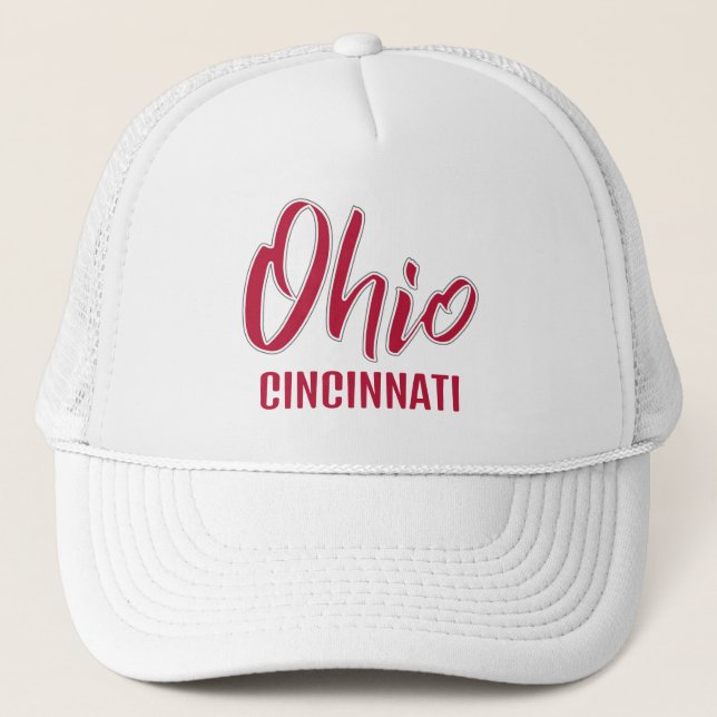 Casquette Emplacement personnalisé Ohio (Devant)