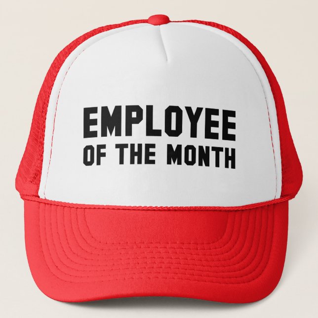 Casquette Employé Du Mois (Devant)