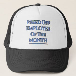 Casquette Employé Du Mois Humour