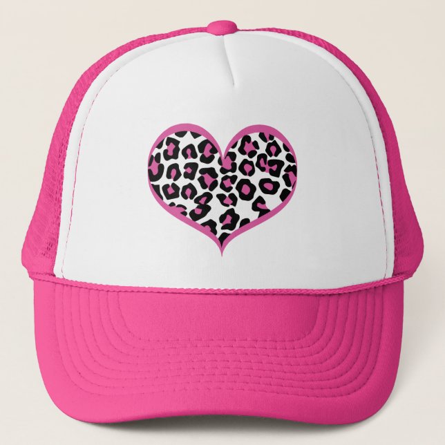 Casquette Empreinte de léopard du coeur sauvage (Devant)