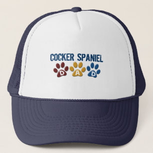Casquette Empreinte de patte 1 de papa de COCKER