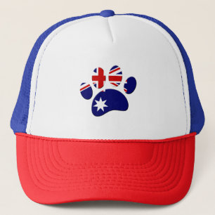 Casquette Empreinte de patte du Drapeau australien