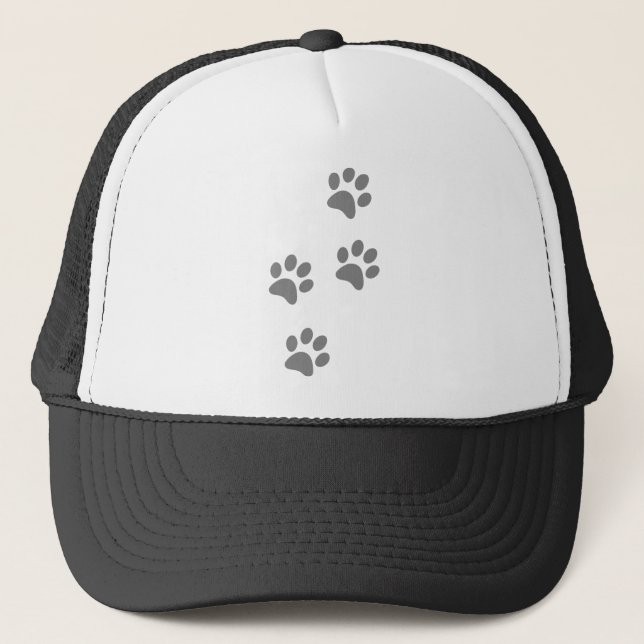 Casquette Empreintes Animal Chien Paw Cat (Devant)
