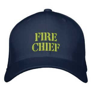 Casquette en chef des incendies