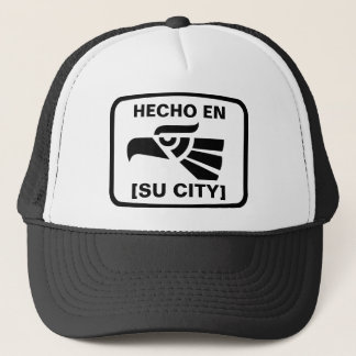 CASQUETTE EN DE HECHO (SU CIUDAD)