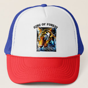 Casquette en design tigre