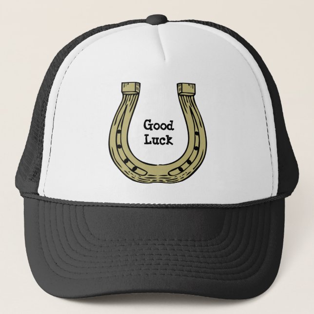 Casquette en fer à cheval de bonne chance (Devant)