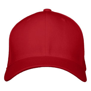 Casquette en laine rouge Flexfit