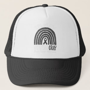 Casquette En Mai Nous Portons Gris Cerveau Cancer Sensibilis