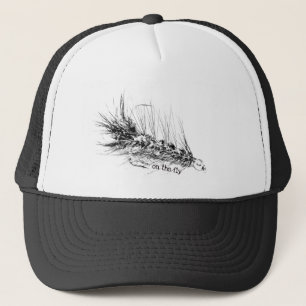 Casquette En marche - amorce de motif de la mouche du