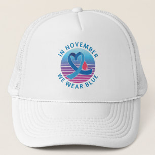 Casquette En novembre, nous portons le mois de sensibilisati