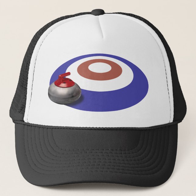Casquette en pierre de curling (Devant)