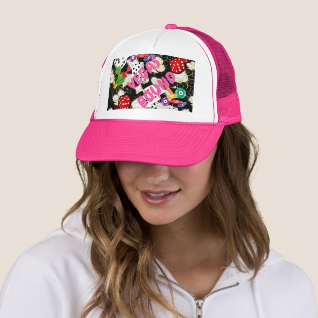 CASQUETTE EN ROUTE POUR LAS VEGAS (En situation)