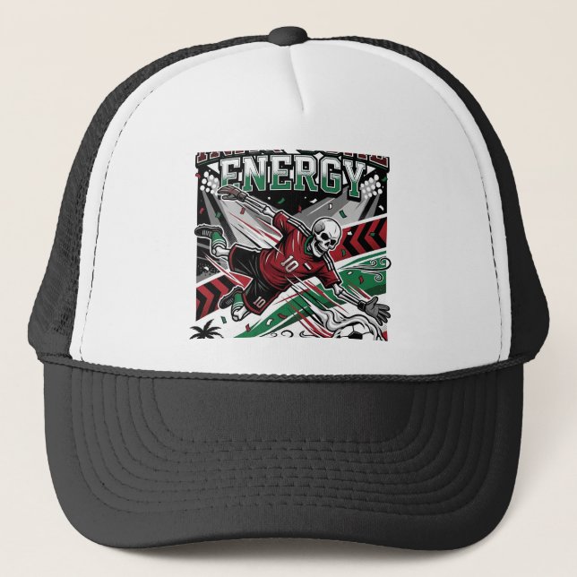 Casquette Énergie de l'objectif de l'Irak Squelette Attaquan (Devant)