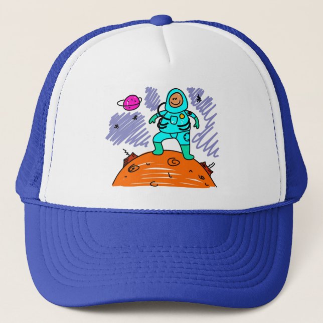 Casquette Enfant d'astronaute (Devant)
