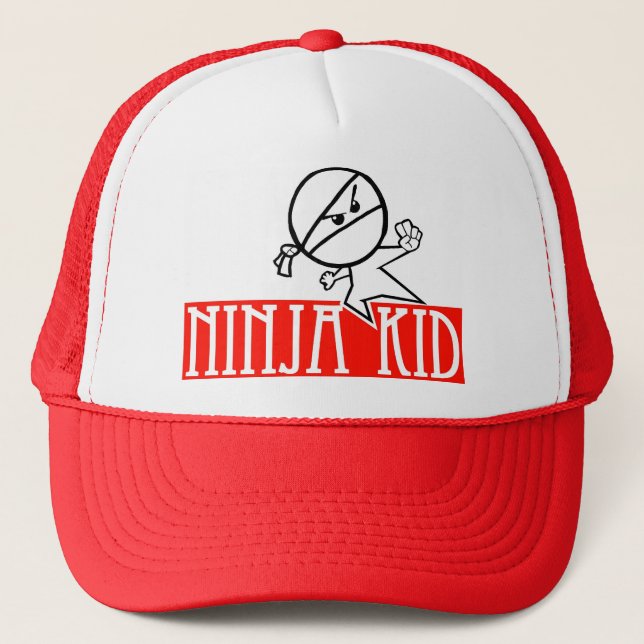 Casquette enfant de ninja (Devant)
