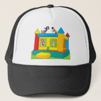 Enfants de château de rebond