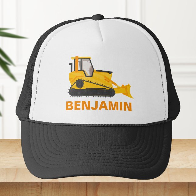 Casquette Enfants de construction Bulldozer (Créateur téléchargé)