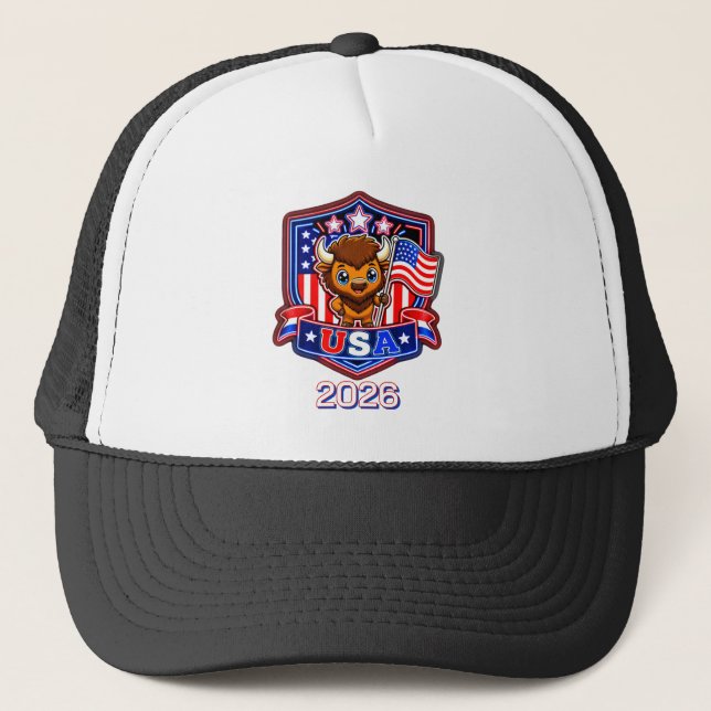 Casquette Enfants des États-Unis (Devant)