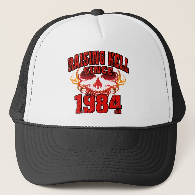 Casquette Enfer depuis 1984 .png de augmenter (Devant)