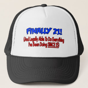 Casquette Enfin 21 !