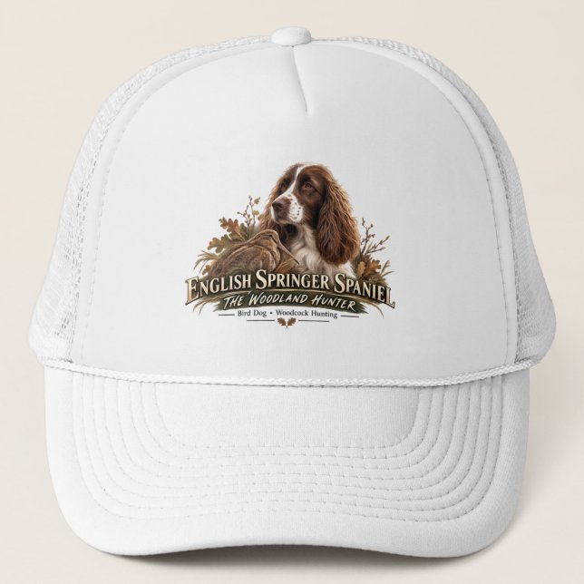 Casquette English Springer Spaniel  (Devant)