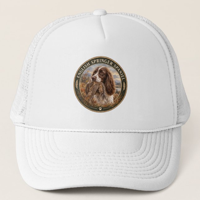 Casquette English Springer Spaniel  (Devant)