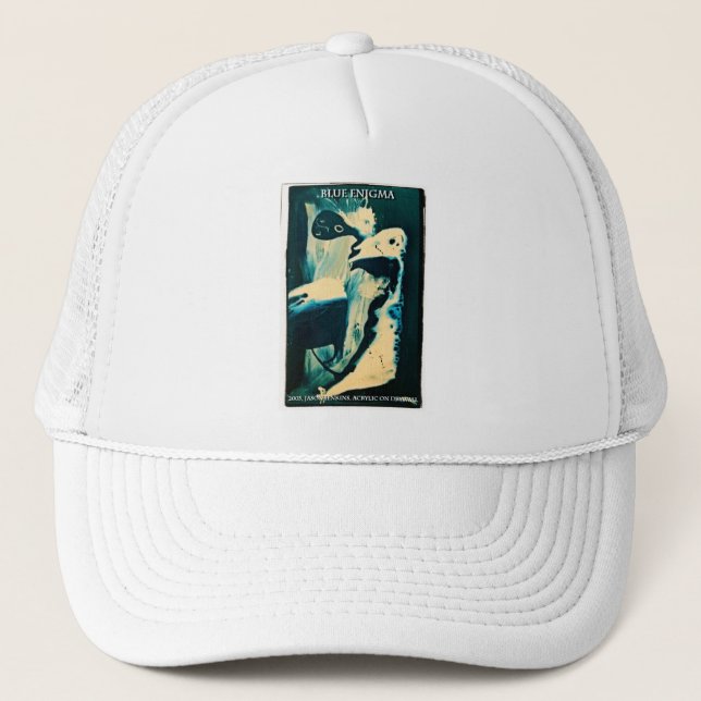 CASQUETTE ENIGMA BLEUE (Devant)