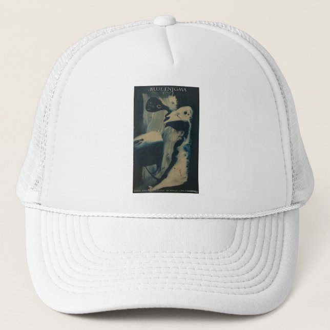 Casquette Énigme bleue (Devant)