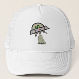 Casquette Enlèvement d'Alien soucoupe volante UFO