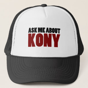 Casquette Enquérez-vous de la question de Joseph Kony