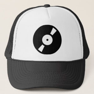 Casquette enregistrement vinly rétro