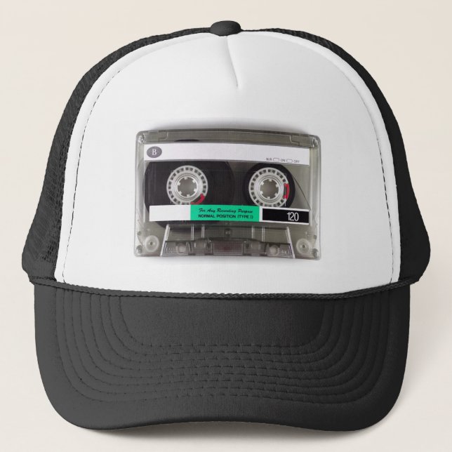 Casquette Enregistreur à cassettes (Devant)
