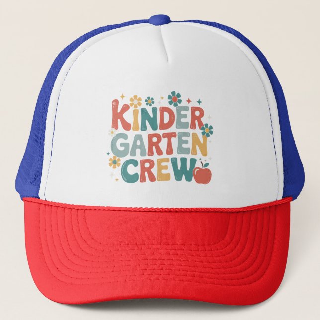 Casquette Enseignant Équipe de maternelle pour la rentrée sc (Devant)