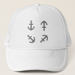 Casquette Ensemble d'Ancres pour bateaux à cartons