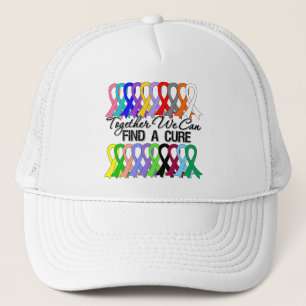 Casquette Ensemble nous pouvons trouver des rubans d'un Canc