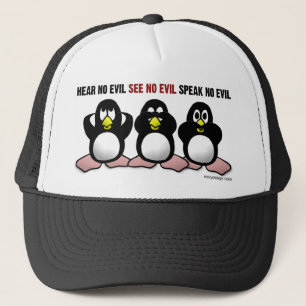 Casquette Entendre les pingouins maléfiques