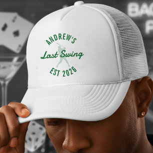 Casquette Enterrement de vie de garçon de baseball Dernier s