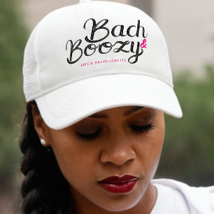 Casquette Enterrement de vie de jeune fille Bach & Boozy bla