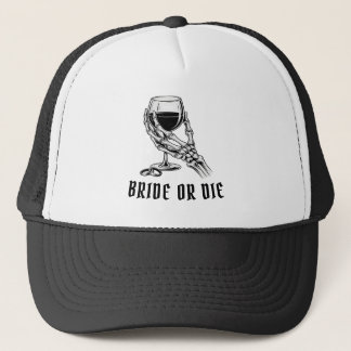 Casquette Enterrement de vie de jeune fille gothique